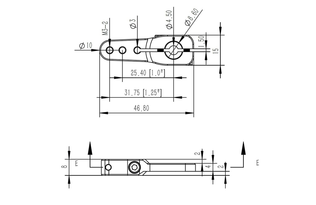 CHASERVO-Arm 0825.32